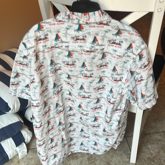 Costal Team Aloha Hawaiian Shirt Size Medium - Picture 2 of 4